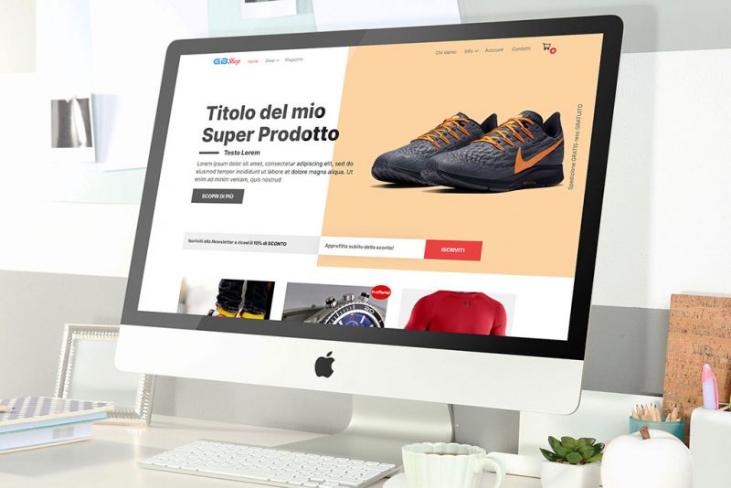 E-commerce Custom GBSHOP